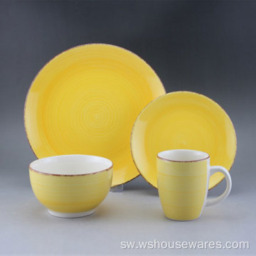 Sale sahani Kichina bluu na nyeupe kauri dinnerware.